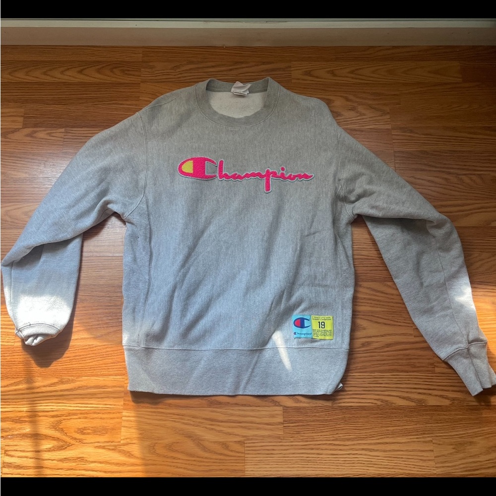 Thick Mens Champion crewneck